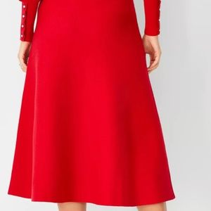 Ann Taylor midi Sweater Skirt
